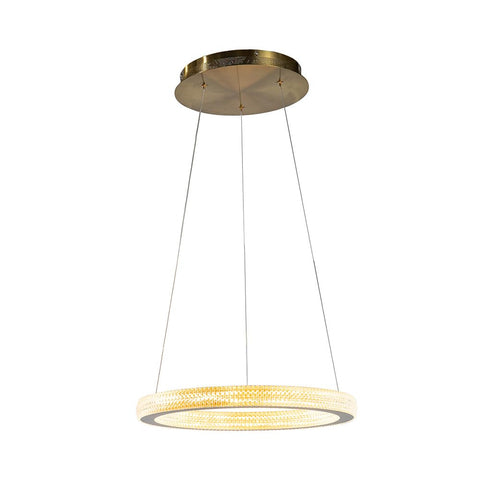 BETHEL INTERNATIONAL GL314C17G 1-Light LED Chandelier