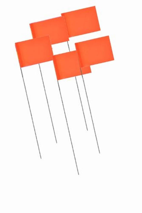 Bon 84-846 Marking Flags, 1000-Pack, Fluorescent Orange