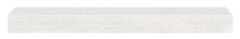 Pearl Mantels Zachary Non-Combustible, 72", Whitewash Finish Mantel Shelf, (NC-72 WHITEWASH)