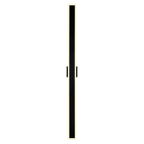 CWI Lighting Malibu LED Integrated Black Metal Outdoor Wall Light