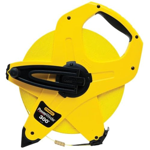 Stanley 300 Ft. Powerwinder Open Tape with A Fiberglass Blade