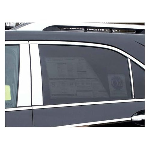 QAA is Compatible with 2010-2014 Cadillac CTS Sport Wagon 8 Piece Stainless Pillar Post Trim PP50252