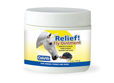 Davis Manufacturing Relief! Fly Ointment, 6 oz (RL06)