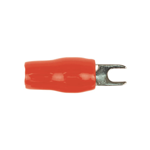 Stinger SPT5124R PRO 4 Gauge Barrier Spade with 8 Opening Shoc-Krome Bulk Red, 25-Pack (Red)