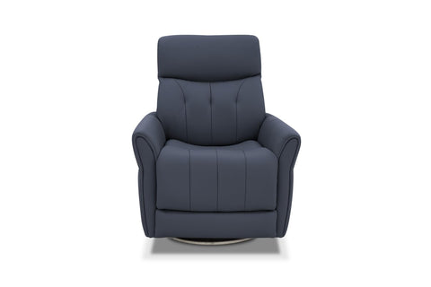 BarcaLounger Mae Power Swivel Recliner-Sorrento-Ocean