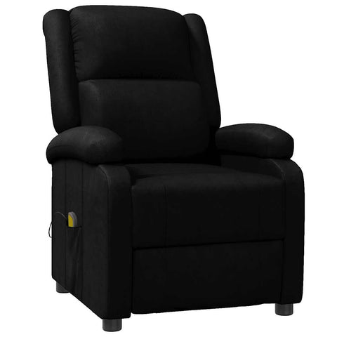 vidaXL Massage Chair Black Faux Leather, Massage Reclining Chair, Massage Recliner Chair, Armchair, Massage Recliner, Massage Office Chair