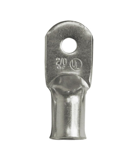 ANCOR MARINE GRADE 252265 Electrical Heavy Duty Tinned Copper Lugs (2-Gauge, Size 5/16 Screw, 2-Pack)