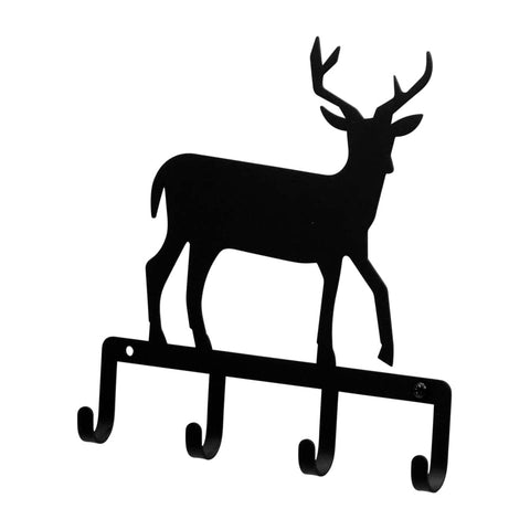 Village Wrought Iron Deer Key Holder Key Hooks