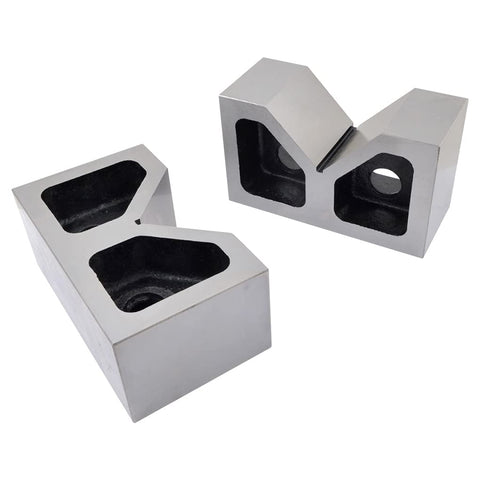 HHIP 3402-1306 Steel V-Block Set, 6" Length x 2-1/2" Width x 3-1/2" Height
