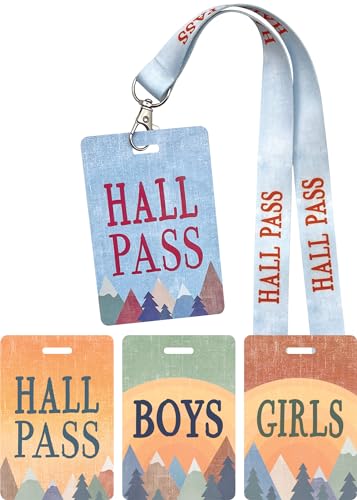 Teacher Created Resources Moving Mountains Hall Pass Lanyards (TCR20321)