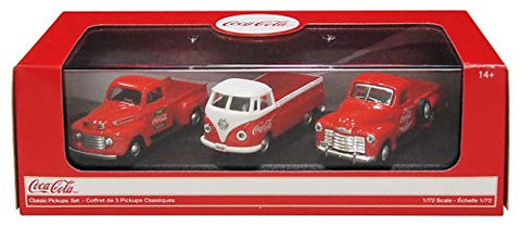 1/72 Classic Pickups Set (1948 Ford F1 Pickup, 1962 Volkswagen T1 Pickup & 1953 Chevrolet 3100 Pickup)