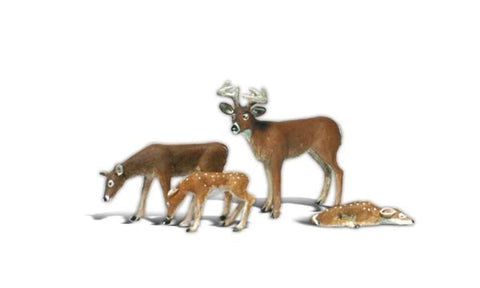 Woodland Scenics G Scale Scenic Accents Figures/Animals Buck & Family