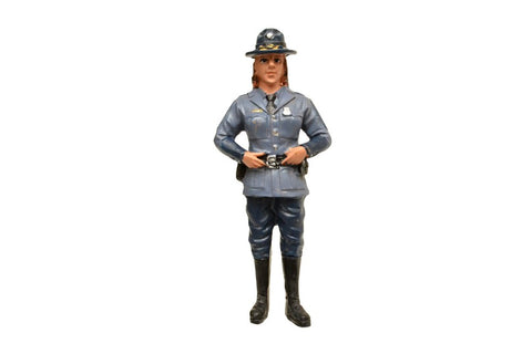 American Diorama State Trooper Sharon Figure for 1:18 Diecast Model Cars