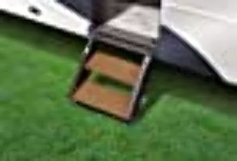 Prest-O-Fit 2-0237 Trailhead Universal RV Step Rug - 19.5" Wide, Buckskin Brown, 2-Piece Set