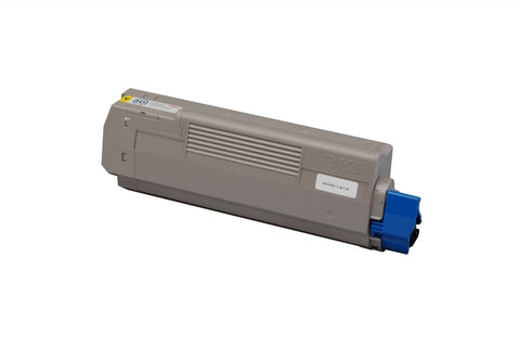 OKI Data 44315301 Toner Cartridge (Yellow) in Retail Packaging