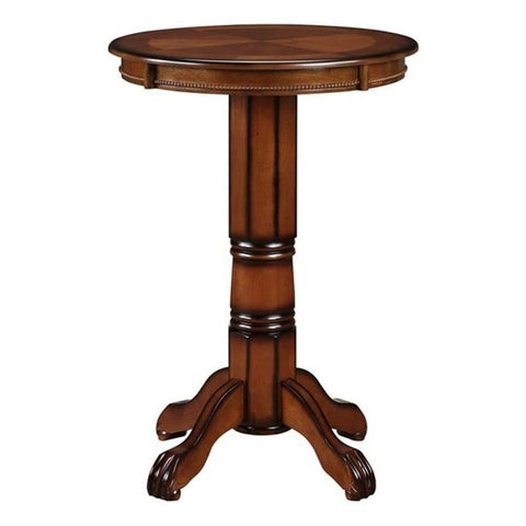Boraam Florence Pub Table, 42-Inch, Brandy