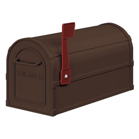 Heavy Duty Rural Mailbox - Bronze