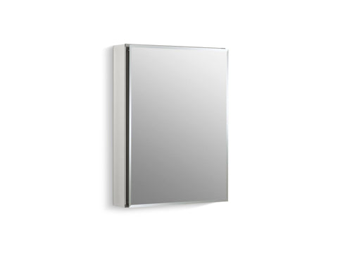 Kohler CB-CLC2026FS Frameless Bathroom Mirror Medicine Cabinet, Single Door, Rectangular Beveled Edge Frame, Bathroom Cabinet Mirror, Adjustable Shelves, 20 in. W x 26 in. H