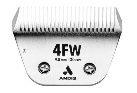 Andis 561463 ceramicEDGE #4FW XCover Wide Blade, Small Animal and Pet Grooming, Detachable Replacement Blade, Long Lasting, Stainless Steel