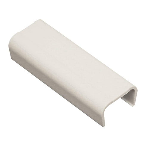 ICC Raceway Joint Cover, Wire Organizer and Cable Management Fitting, Cord Cover for Wall & Floor, 1 1/4", Pack of 10, White