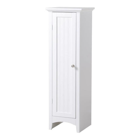 OS Home and Office Red Glass Door Accent and Display Cabinet