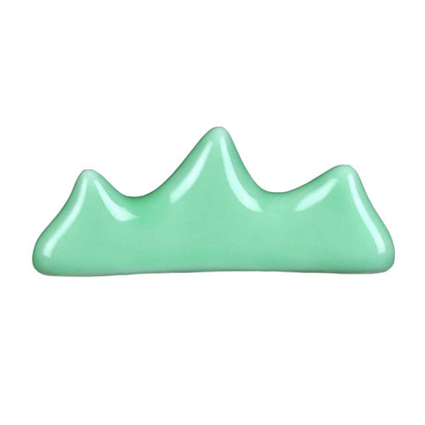 Ceramic Writing Brush Holder Chinese Painting Brush Mountain Rack Celadon