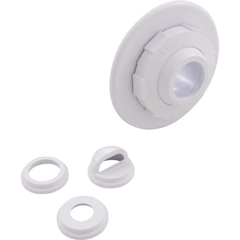 Pentair 08434-0000 Eyeball Insider Inlet Fitting, 1 1/2 Inch, White