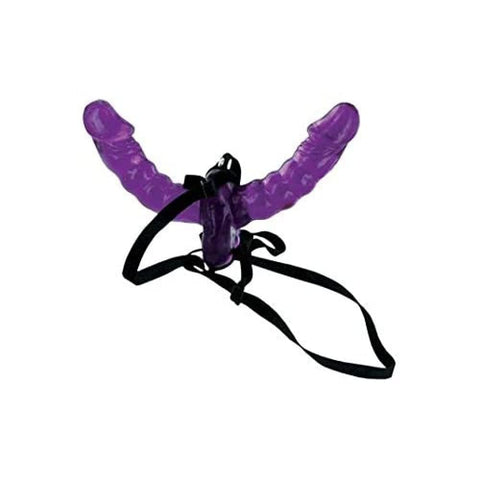 Pipedream Fetish Fantasy Double Delight Strap-on with Free Love Mask