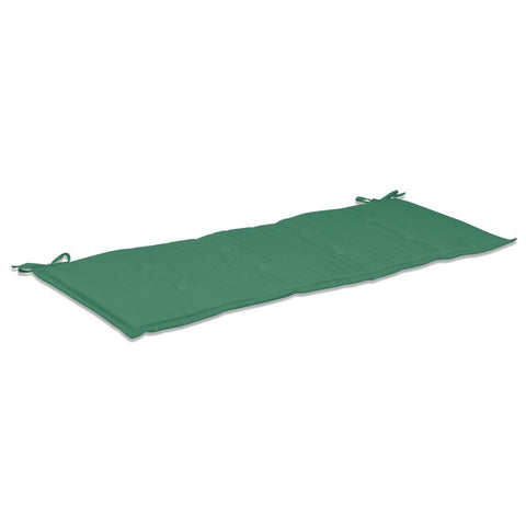 vidaXL Outdoor Bench Seat Cushion - Comfortable Oxford Polyester Fabric in Green 47.2"x19.7"x1.2" â€“ Ideal Garden Furniture Accessory