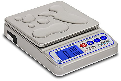 Portion Scale, Waterproof IP67, 12 lb Capacity, 7.5" X 9.75" Platform