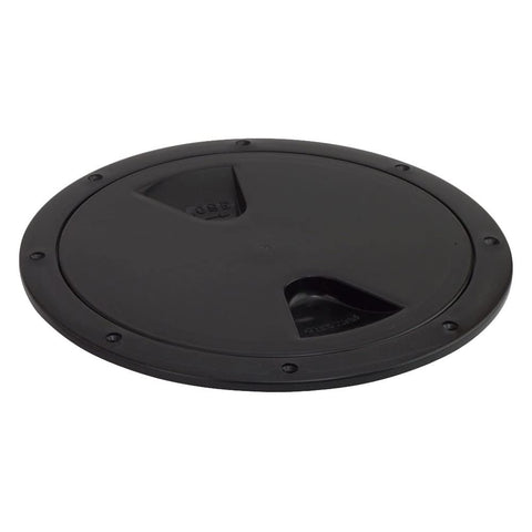 Sea-Dog Screw-Out Deck Plate - Black - 4"