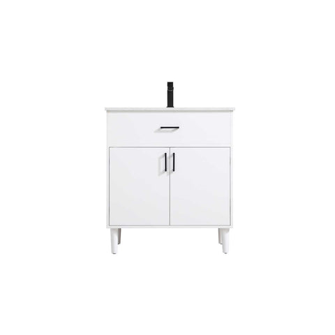 Elegant Kitchen and Bath Chandler 30" Single Bathroom Vanity in White