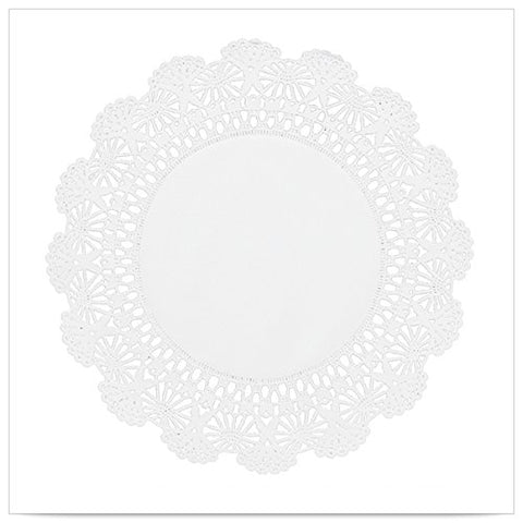 8 inch Cambridge Lace Doily 6000 Ct