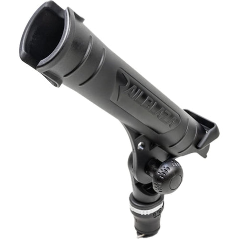 RAILBLAZA Kayak Rod Holder Tube with MiniPort Track Mount Base for Baitcasting, Spinning and Conventional Reels