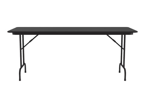 Correll Folding Table, 60-inch x 30-inch, Black (CF3060TF-07)