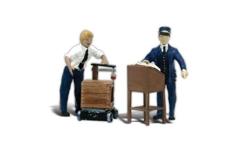 Woodland Scenics G Scale Scenic Accents Figures/People Depot Workers