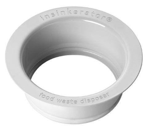 INSINKERATOR Kitchen Sink Flange for INSINKERATOR Garbage Disposal, FLG-WH, White