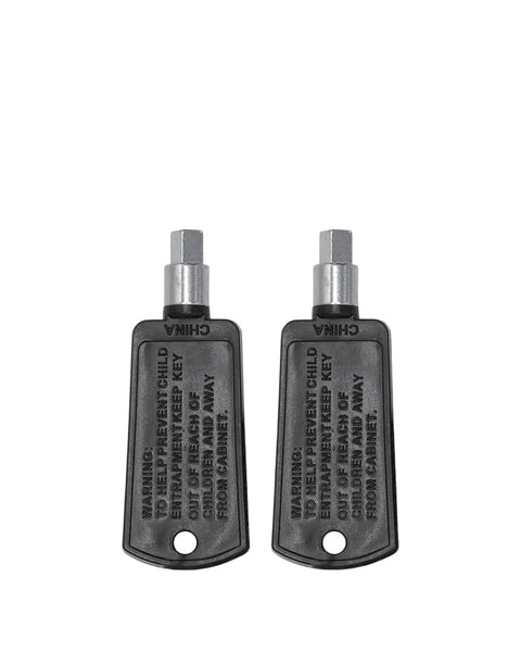 Summit Appliance Refrigerator Replacement Key, Set of Two - Units Beginning with AL54, ACF33, ACR4, AL57 and More (Check Description)