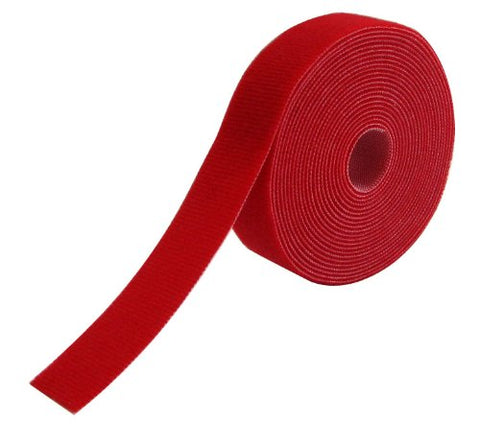 Rip-Tie WrapStrap 1/2" x 15 Feet Roll (Red)