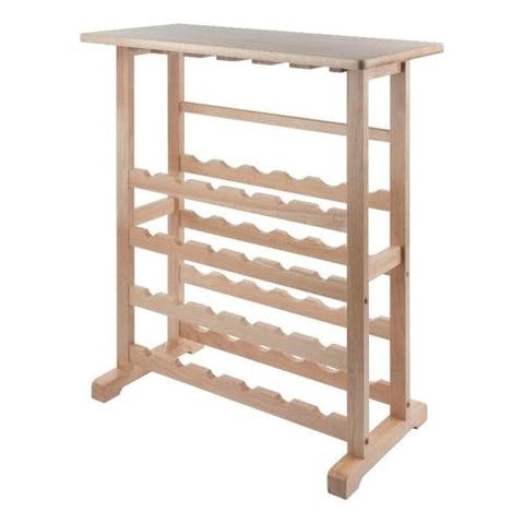 24-Bottle Wine Rack - Beechwood