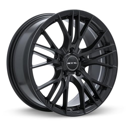 RTX VERTEX Custom Wheel - 18x8, 40 Offset, 5x114.3 Bolt Pattern, 73.1mm Hub - Satin Black Rim