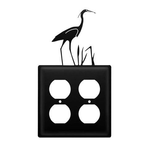 Heron - Double Outlet Cover