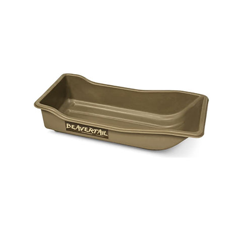 Beavertail Decoy Sport Sled, Marsh Brown, Small