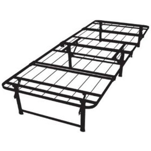 Fast Furnishings Twin-Size Steel Folding Metal Platform Bed Frame