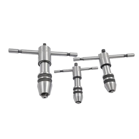 HHIP 3900-0240 Ratchet T-Handle Tap Holder Set, 3-piece