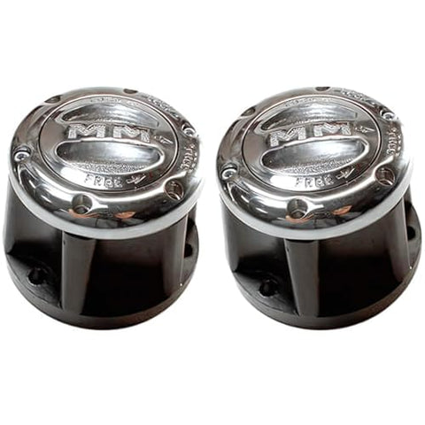 Mile Marker 490 Pair of Premium Manual Locking Hubs fits 1986 1/2 1994 4Runner & 4x4 Pickup - Replaces Original Equipment Manual or Automatic Hubs - High Performance - Durable Metal Construction