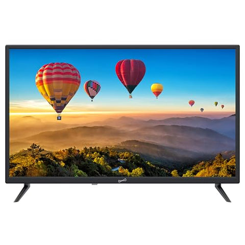 Supersonic SC-3210 31.5-Inch DLED HDTV with ATSC & NTSC, HDMI Input, USB Compatibility, 1080p Resolution, Dynamic Contrast, Wide Viewing Angle, Digital Noise Reduction, Audio Options, Multi-Language