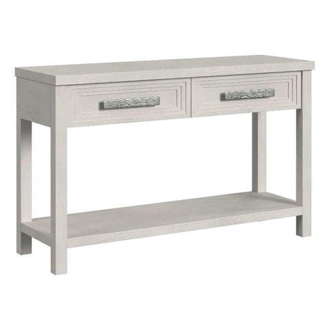 Picket House Furnishings Rhiannon Sofa Table in Antique White