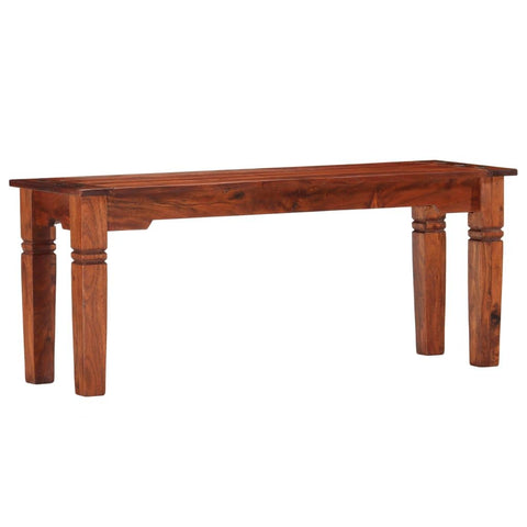 vidaXL Bench 43.3" Solid Acacia Wood