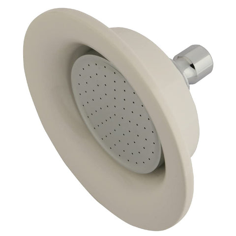 Kingston Brass P60C Victorian 6-5/16-Inch Round Raindrop Ceramic Shower Head in Polished Chrome
